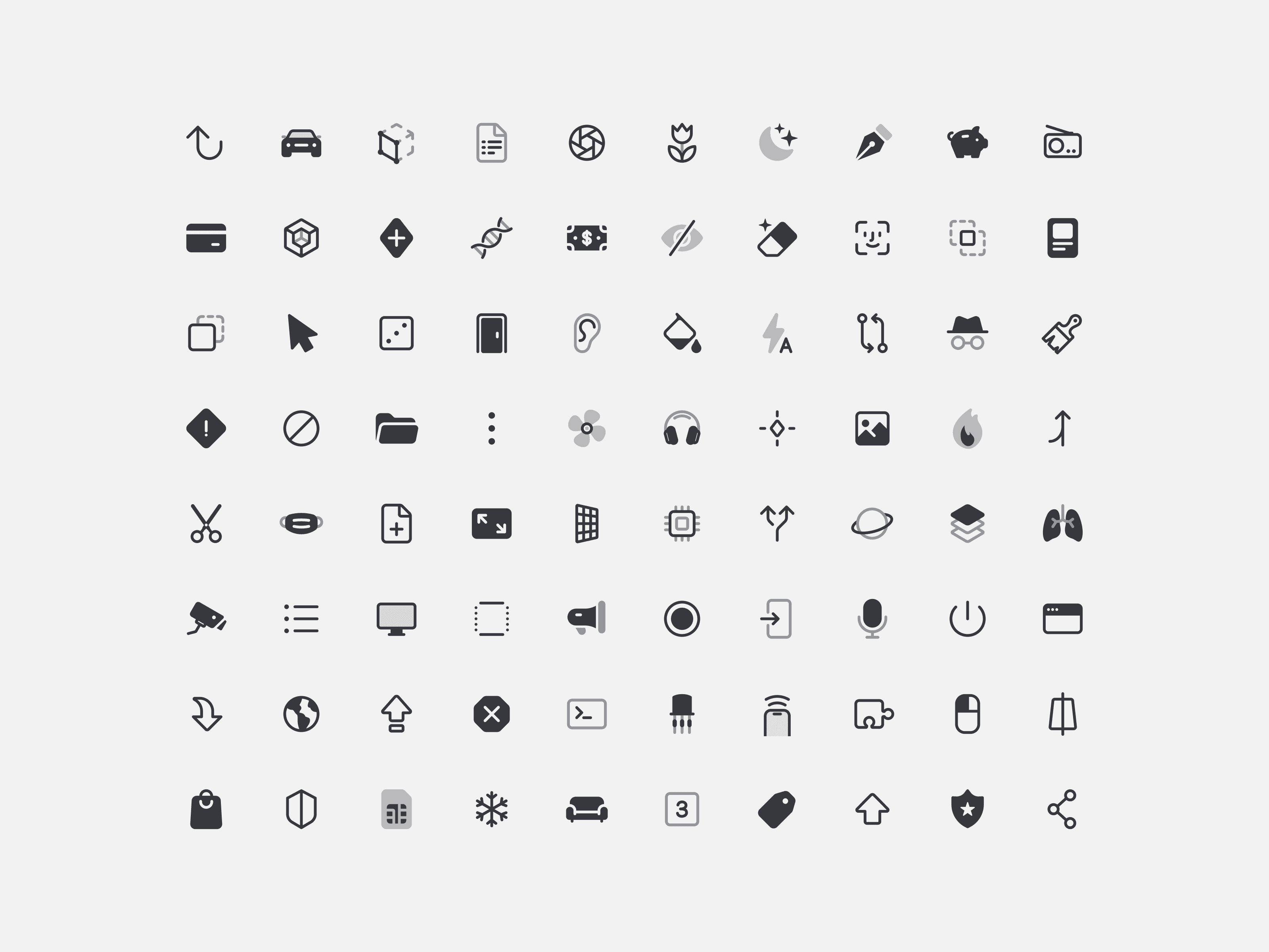 GLPH Icons